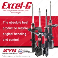 Front + Rear KYB EXCEL-G Shock Absorbers for TOYOTA Camry ACV40R 2AZFE 2.4 I4