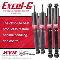 Front + Rear KYB EXCEL-G Shock Absorbers for TOYOTA Hiace YH51 LH51 YH53 RWD Van