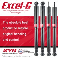 F + R KYB EXCEL-G Shock Absorbers for TOYOTA Landcruiser HJ75 FJ75 HZJ75 FZJ75