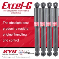 Front + Rear KYB EXCEL-G Shock Absorbers for VOLKSWAGEN Beetle Type 1 1200 1.2