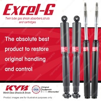 Front + Rear KYB EXCEL-G Shock Absorbers for VOLVO 940 I4 RWD All