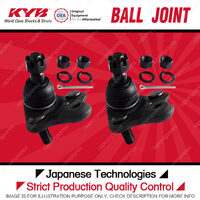 2x KYB Front Lower Ball Joints for Toyota Corolla AE101R AE112R ZZE122R ZZE123R
