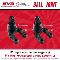 2 x KYB Front Lower Ball Joints for Nissan Navara SMD21 2.4L KA24E 06/92-02/97