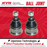 2 x KYB Front Lower Ball Joints for Skoda Octavia 1Z NE Superb 3T Yeti 5L