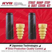 2x Rear KYB Strut Bump Stop + Dust Cover Kit for Audi A3 8P AWD FWD Length 85mm