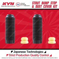 2x Front Strut Bump Stops + Dust Covers Kit for Smart Cabrio City Coupe 0.7L RWD