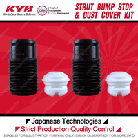 2x Front KYB Strut Bump Stop + Dust Cover Kit for Volvo S70 V70 FWD Sedan Wagon