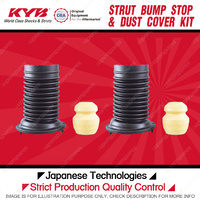 2x Front KYB Strut Bump Stops + Dust Covers Kit for Daewoo Kalos T200 03-04