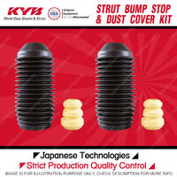 2x Front KYB Strut Bump Stops + Dust Covers Kits for Nissan Tiida C11 SC11 Latio