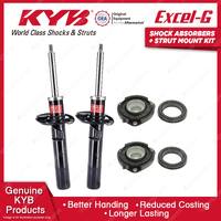 Pair Front KYB Shock Absorbers Strut Mount Kit for Audi TT TTS 8J TFSI TDI 06-15