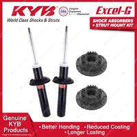 Pair Front KYB Shock Absorbers Strut Top Mount Kit for Audi A5 8T TFSI TDI 06-17