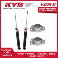 Pair Rear KYB Shock Absorbers Strut Mount Kit for Audi TT TTS 8J TFSI TDI 06-15