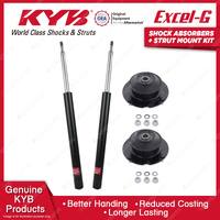 2x Front KYB Shock Absorbers Strut Mount Kit for BMW 520i E34 M50B20 Sedan 90-96