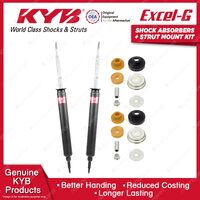 Pair Rear KYB Shock Absorbers Strut Mount Kit for BMW 1 Series E82 E87 E88 03-15