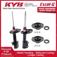 Pair Front KYB Shock Absorbers Strut Mount Kit for Holden Apollo JP Sedan 96-97