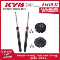 Pair Front KYB Shock Absorbers Strut Mount Kit for Holden Calais Commodore VN VP