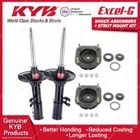 Front KYB Shock Absorbers Strut Mount Kit for Mazda 626 GD GV Sedan Wagon 87-97