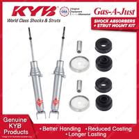 2x Front KYB Shock Absorbers Strut Mount Kit for Mazda MX-5 NC Convertible 05-15