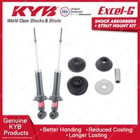 Rear KYB Shock Absorbers Strut Mount Kit for Mitsubishi Lancer CG CH Sedan 03-07