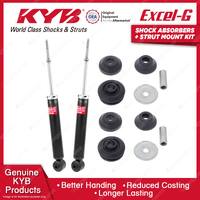 2 Rear KYB Shock Absorbers Strut Mount for Mitsubishi Outlander ZG ZH VR-X 06-12