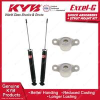 Rear KYB Shock Absorbers Strut Mount Kit for Peugeot 308 RHH RHR Hatchback 08-13