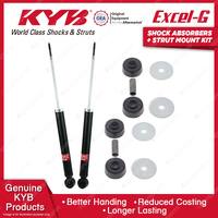 Rear KYB Shock Absorbers Strut Mount Kit for Renault Clio MK II Hatchback 98-06