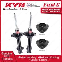 Front KYB Shock Absorbers Strut Mount Kit for Subaru Impreza GG9 EJ201 205 00-02