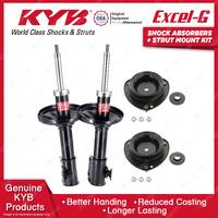 Front KYB Shock Absorbers Strut Mount Kit for Suzuki Liana RA31 RC31 M16A 01-04