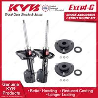 Front KYB Shock Absorbers Strut Mount Kit for Suzuki Kizashi FR Sport J24B 10-on