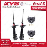 Front KYB Shock Absorbers Strut Mount Kit for Toyota Echo NCP 10R 12R 13R 99-05