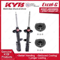 Rear KYB Shock Absorbers Strut Mount Kit for Toyota Celica ST204R Liftback 94-99