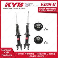 2x Front KYB Shocks trut Mount Kit for Ford Falcon Fairlane Fairmont LTD BA BF