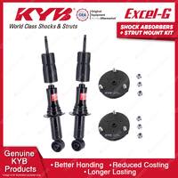 Front Excel-G Shock Absorbers Strut Mount Kit for Holden Colorado RC Rodeo RA