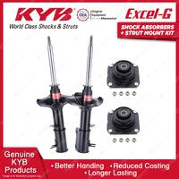 2x Front KYB Shock Absorbers Strut Mount Kit for KIA CARNIVAL LE LS CLASSIC KV1