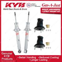 Pair Front KYB Shock Absorbers Strut Top Mount Kit for Lexus IS250 GSE20R GSE21R