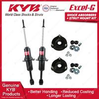 Front KYB Excel-G Shock Absorbers Strut Mount Kit for Mazda BT-50 UP UR 11-20