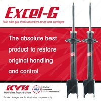 2x Rear KYB Excel-G Strut Shock Absorbers for Alfa Romeo 164 3.0 V6 FWD Sedan