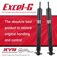 2x Front KYB Excel-G Shock Absorbers for Alfa Romeo 75 90 GTV All Styles 85-92
