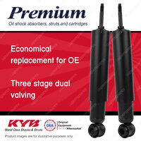 2x Front KYB Premium Shock Absorbers for Alfa Romeo Giulia 1.3 1.6 I4 RWD 64-72