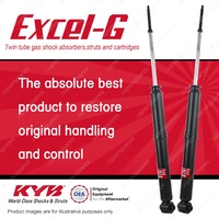 2x Rear KYB Excel-G Shock Absorbers for AUDI 80 90 B3 All Styles 89-92