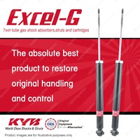 2x Rear KYB Excel-G Shock Absorbers for AUDI A3 8L A1 8X I4 FWD All Styles