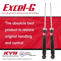 2x Rear KYB Excel-G Shock Absorbers for AUDI A3 8P Quattro FWD All Styles AWD