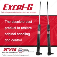 2x Rear KYB Excel-G Shock Absorbers for AUDI A4 B5 1.8 2.4 2.6 I4 V6 FWD