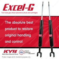 2x Front KYB Excel-G Shock Absorbers for AUDI A6 C6 V6 V8 FWD AWD All Styles