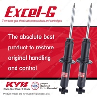 2x Rear KYB Excel-G Shock Absorbers for AUDI A6 C4 ACK 2.8 V6 FWD Sedan