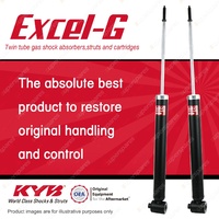 2x Rear KYB Excel-G Shock Absorbers for AUDI A6 C5 2.4 V6 FWD 1997-2004