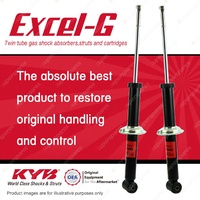 2x Rear KYB Excel-G Shock Absorbers for AUDI Cabriolet B4 ABC 2.6 V6 FWD