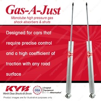 2x Rear KYB Gas-A-Just Shock Absorbers for AUDI TT 8N 1.8 I4 FWD All Styles