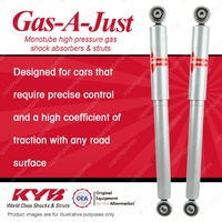 2x Rear KYB Gas-A-Just Shock Absorbers for AUDI TT 8N 1.8 I4 AWD All Styles