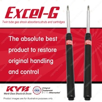 2x Front KYB Excel-G Cartrige Shock Absorbers for BMW E30 318i 320i I4 I6 RWD